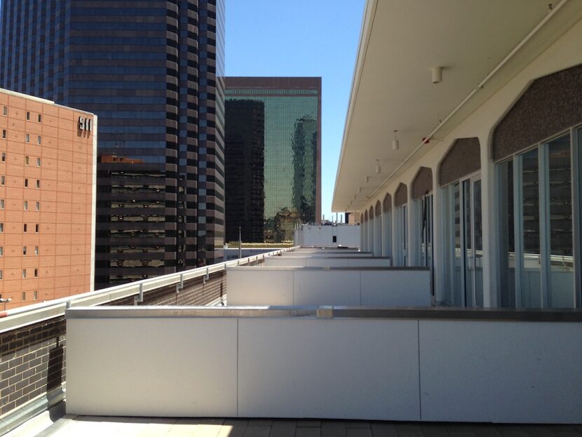  Top floor apartments at the Mayflower Building will have separate terraces. (Steve Brown)