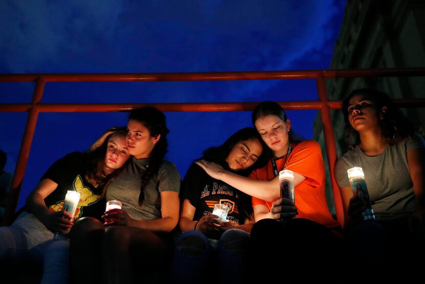 From left: Melody Stout, Hannah Payan, Aaliyah Alba, Sherie Gramlich and Laura Barrios...