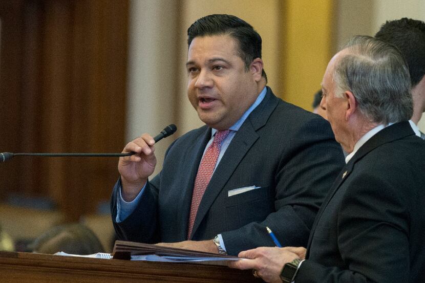 Rep. Jason Villalba, R-Dallas, is backing a bill  to limit growth in local spending