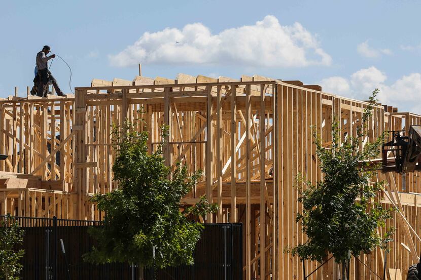 Dallas-Fort Worth builders started almost 20% fewer homes in the last 10 years compared with...