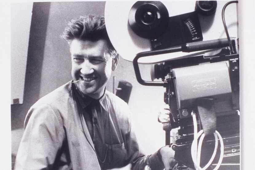 Filmmaker David Lynch shooting on the set of his 1990 film 'Wild at Heart'