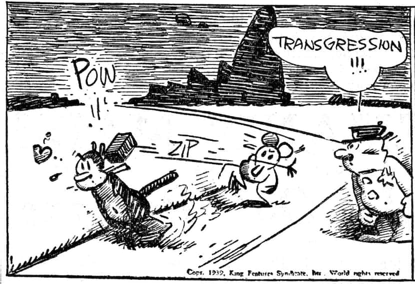 From  Krazy: George Herriman, a Life in Black and White, by Michael Tisserand.  