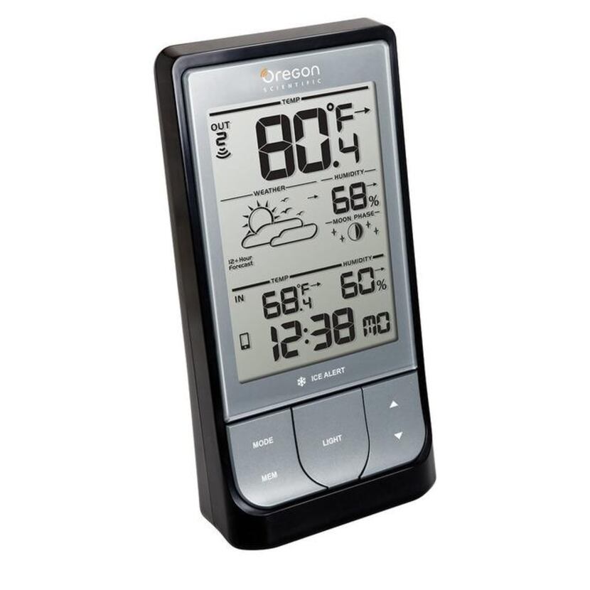 
The Weather@Home Bluetooth-Enabled Weather Station relays weather conditions to your...