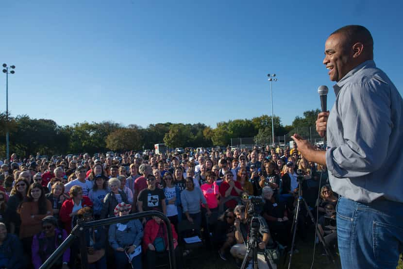 Rep. Marc Veasey, D-Fort Worth, predicted that there would be a "smooth transition" when...