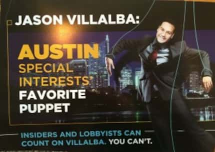  Another mailer paid by the North Texas Conservative Coalition sent to voters in House...