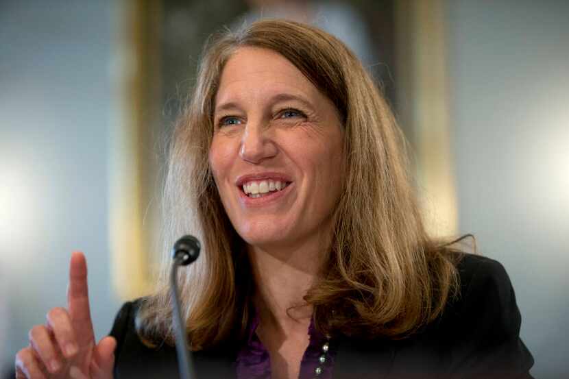  Health and Human Services Secretary Sylvia Mathews Burwell testifies on Capitol Hill in...