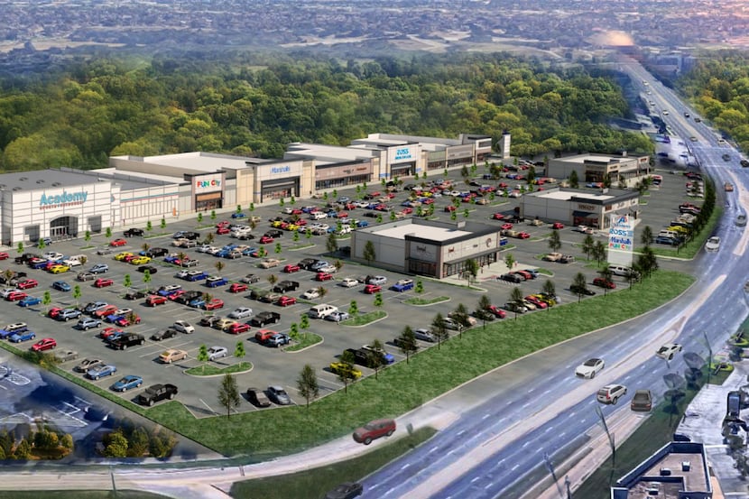 The High Point Crossing shopping center is being built on Northwest Highway just east of...