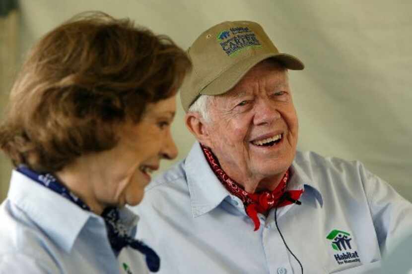 
Jimmy and Rosalynn Carter will lead 5,000 volunteers in building 30 homes and repairing 20...