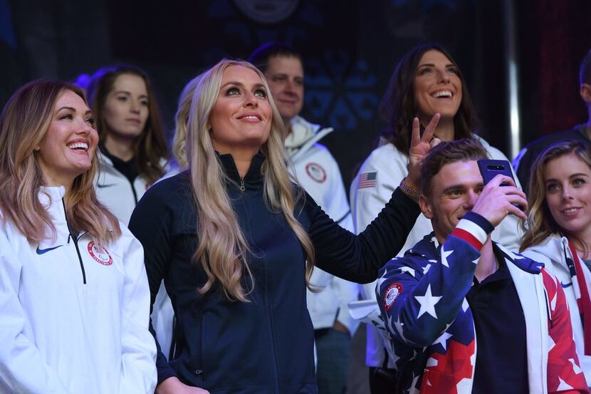 Snowboarder Alex Deibold, skiers Lindsey Vonn and Gus Kenworthy, and figure skater Ashley...