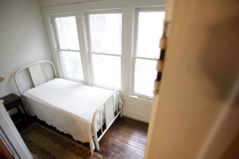 This small room is part of the house where Lee Harvey Oswald was living at the time of the...