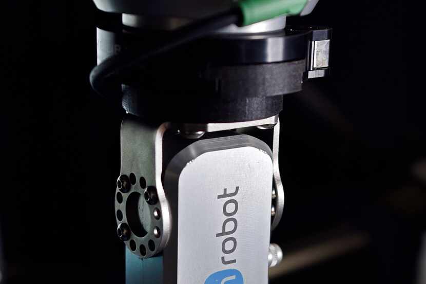 An OnRobot electric gripper is used by All Axis Machining in Dallas. The machine shop has...