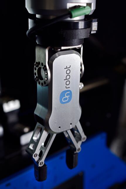 An OnRobot electric gripper is used by All Axis Machining in Dallas. The machine shop has...