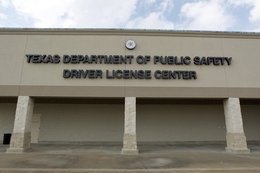 The DPS drivers' license mega center at 4445 Saturn Road in Garland, pictured on October 12,...