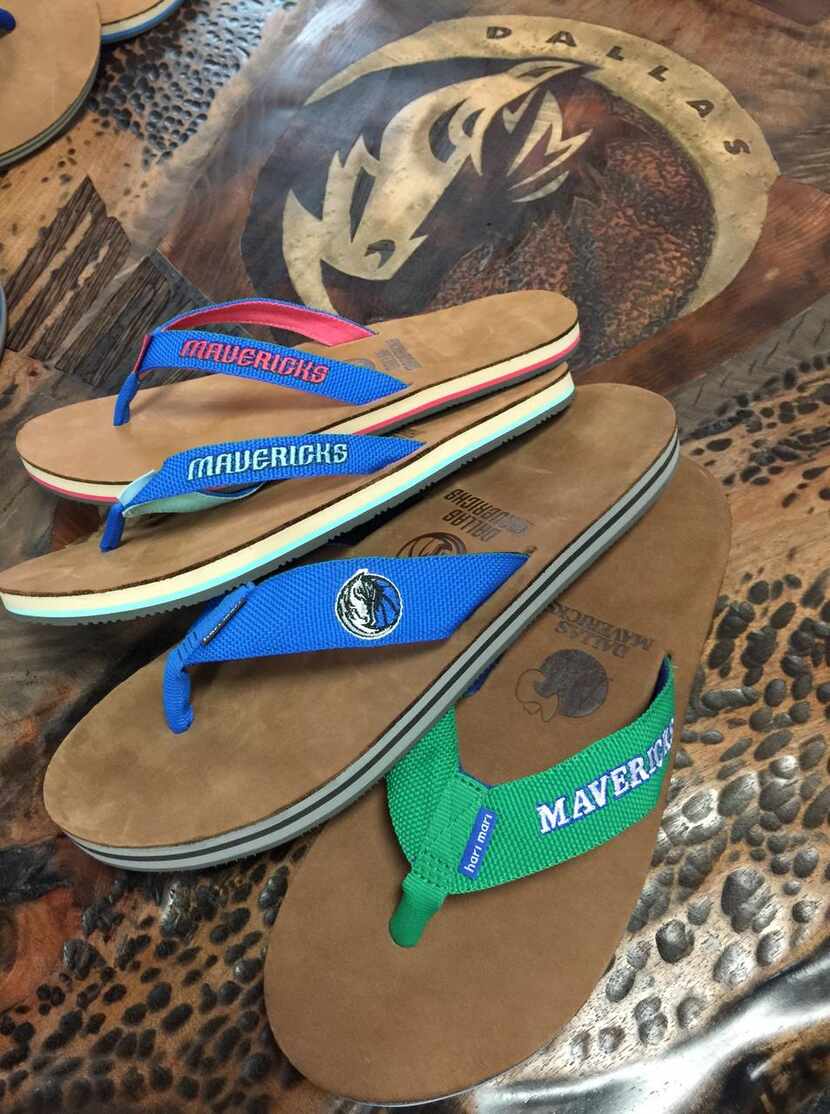 
Dallas-based Hari Mari has made flip flops for The Hangar that will be available in...