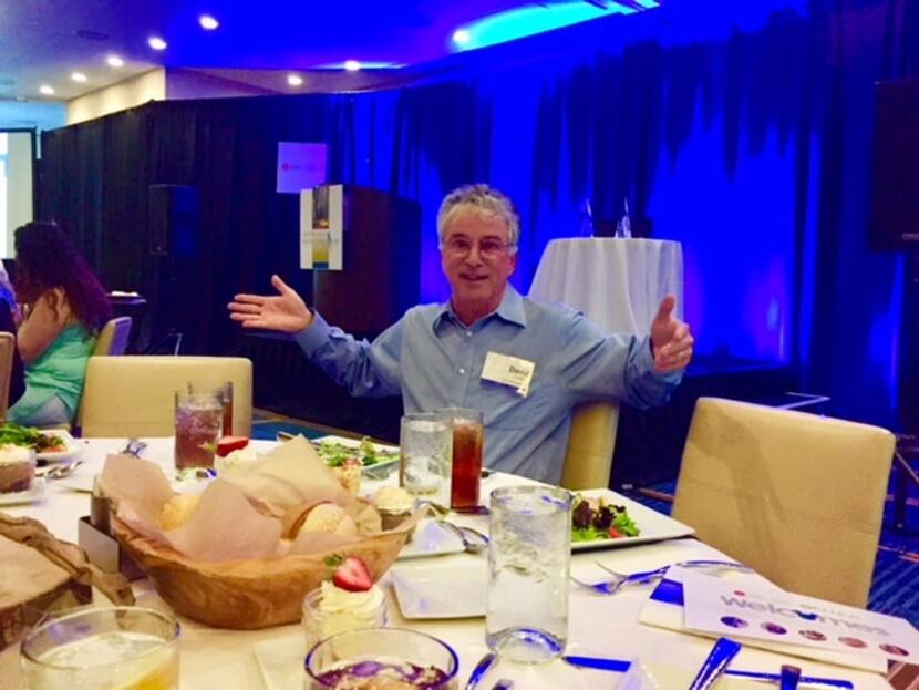 The Watchdog's favorite photo of the year. Nobody would sit beside him at a luncheon in...