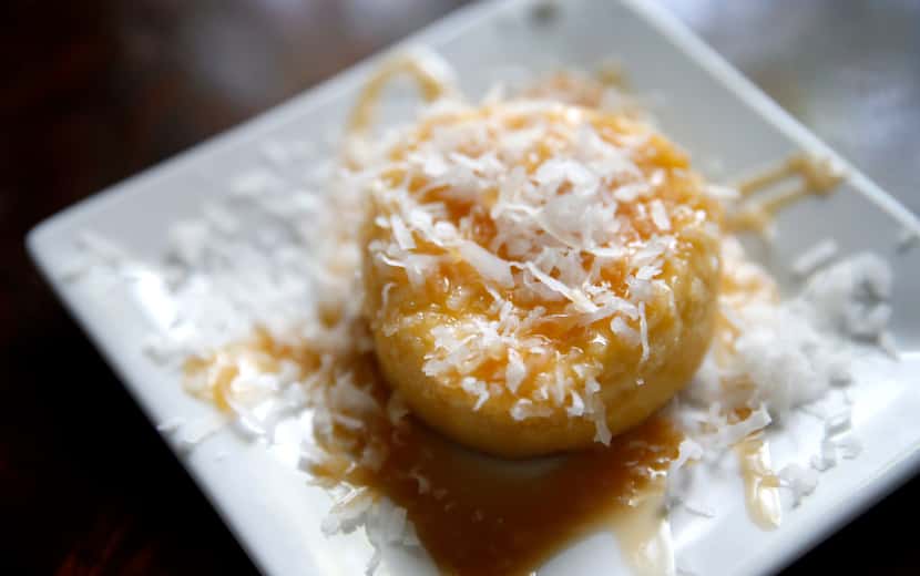 Zen Cassava Cake is made with cassava and a touch of rice flour. 
