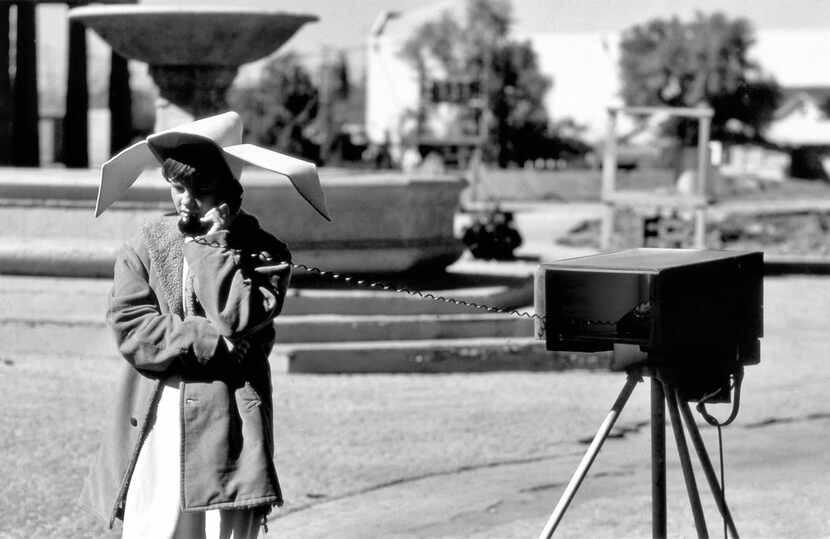 A photo provided by Steven Craig shows Sally Field on the set of The Flying Nun,  calling...