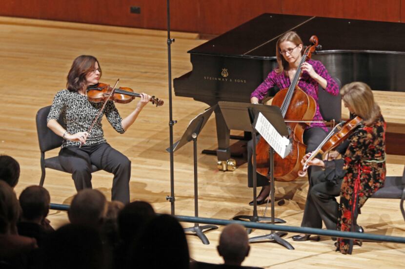 Sunday night's Voices of Change program, at Southern Methodist University’s Caruth...