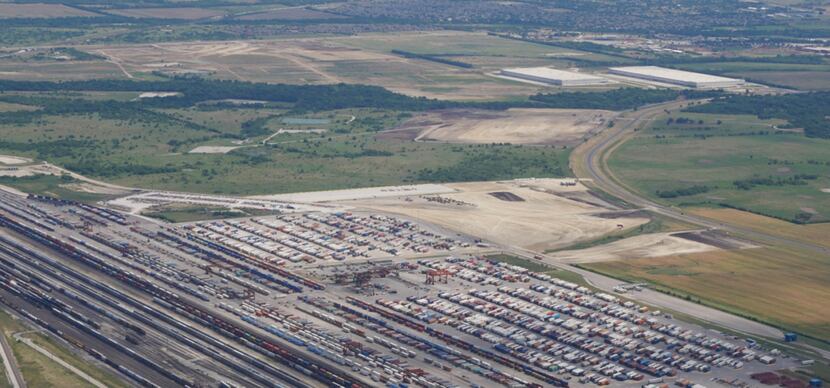 NorthPoint Development's Intermodal Logistics Center is being built between Interstate 35W...
