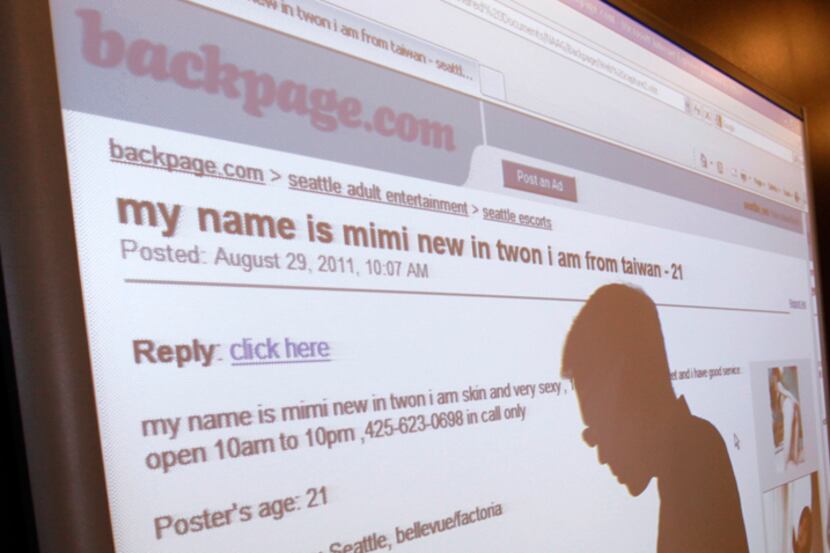 Dallas-based adult services site Backpage.com faces civil contempt charges from the Senate...