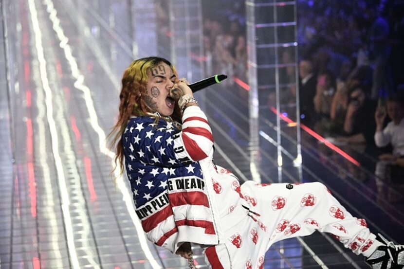 6ix9ine (Photo by Marco BERTORELLO / AFP)