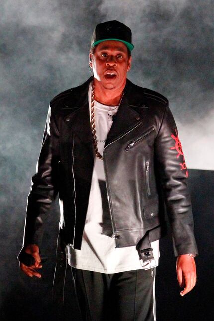 Rapper Jay-Z performs in concert in Dallas