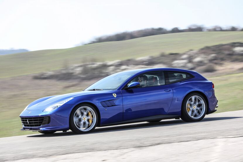 2017 Ferrari GTC4Lusso has a launch control that Fleming says should be labeled "Don't."