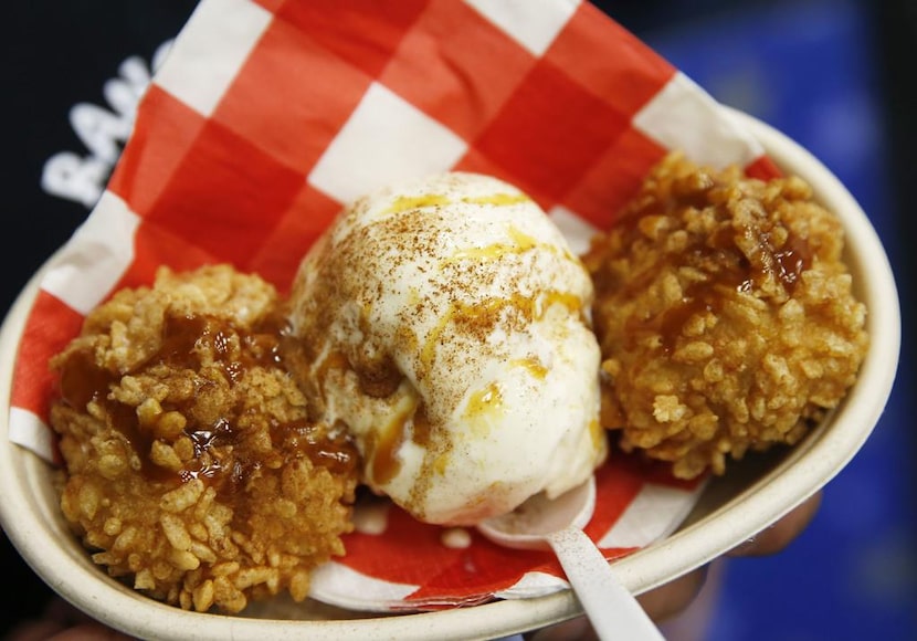 Arroz con leche es una versión del postre clásico, pero frito. Es una creación de la familia...