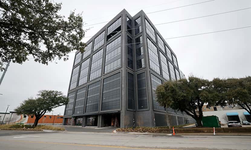 The new office building at 1333 Oak Lawn Ave. in the Dallas Design District has offices and...