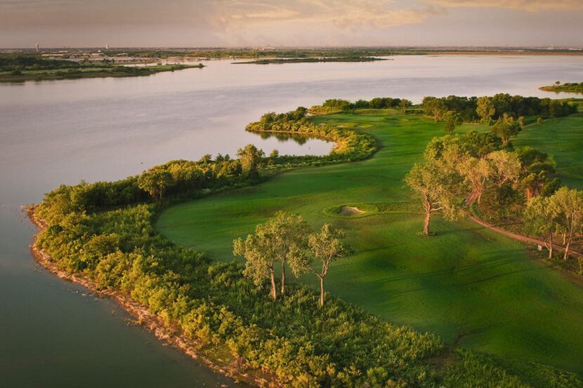 The Old American Golf Club in The Colony, which clings to the shores of Lewisville Lake, has...
