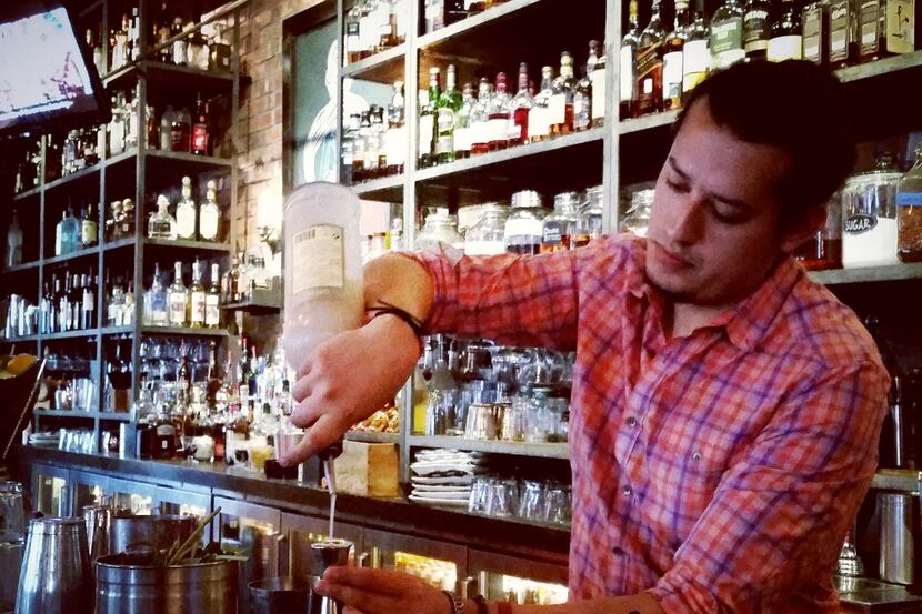 Christian Armando Guillen of Dallas' Standard Pour, among a handful of U.S. bartenders...