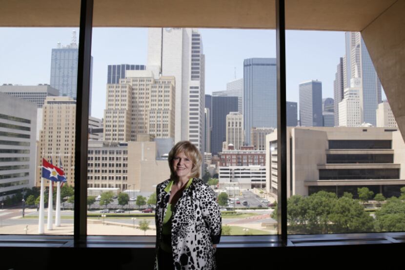 There is no question that Mary Suhm runs City Hall, but she insists she’s only the City...