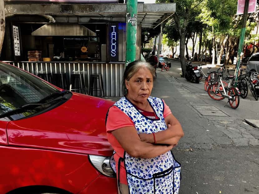 Domestic worker Mary Morales, 60, has been working for the same employer in Colonia Roma in...