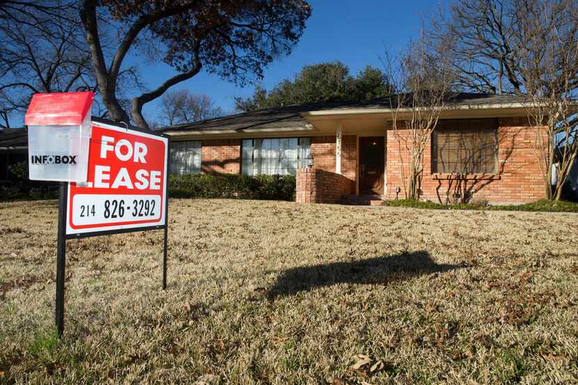 More than 8 percent of the houses sold in the Dallas area last year went to investors who...