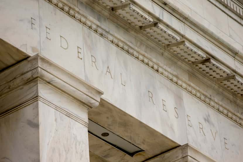 FILE - The Marriner S. Eccles Federal Reserve Board Building, June 19, 2015, in Washington....