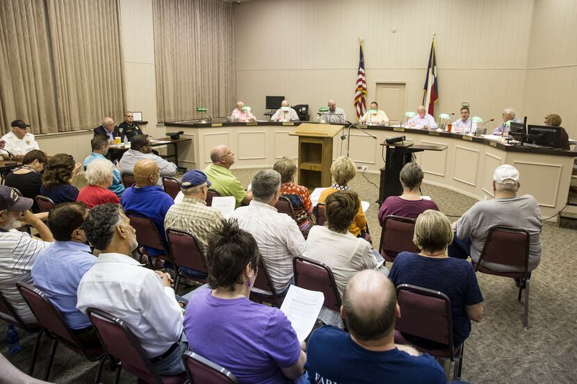 The Farmersville City Council talked Thursday about the proposed Muslim cemetery at U.S....