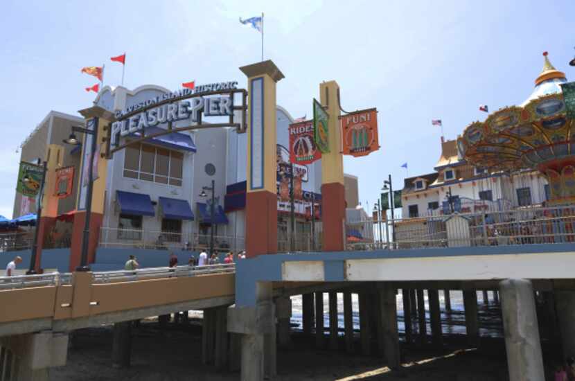 The pier was roaring in the 40s and then was wiped out by Hurricane Carla in the 1960s. The...