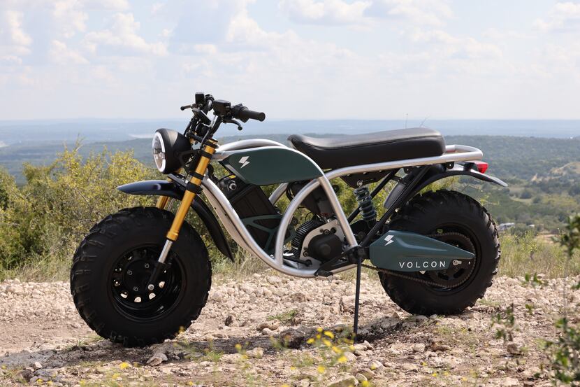 Volcon, which debuted in October, makes two-wheel and four-wheel electric off-road vehicles...