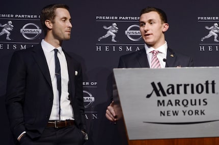 FILE - In this Dec. 8, 2012, file photo, then-Texas A&M offensive coordinator Kliff...