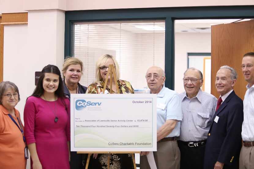 The CoServ Charitable Foundation  presented ALSAC with a $10,474 grant on Oct. 6 to help the...