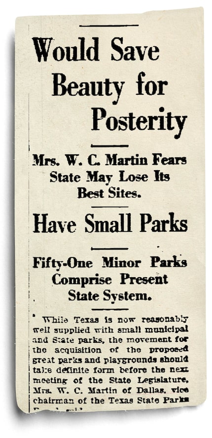 Headline from the front page of The Dallas Morning News, Jan. 17, 1926.