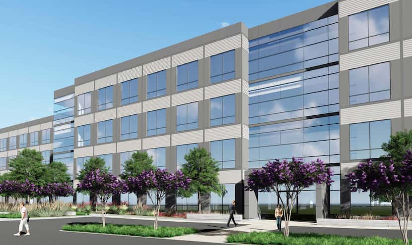 Developer Hillwood is starting construction on the four-story Hillwood Commons II building...