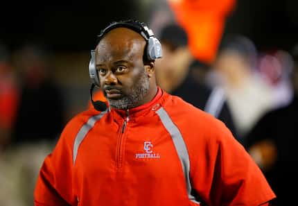 Carter head coach Patrick Williams Sr.  (Tom Fox/The Dallas Morning News)