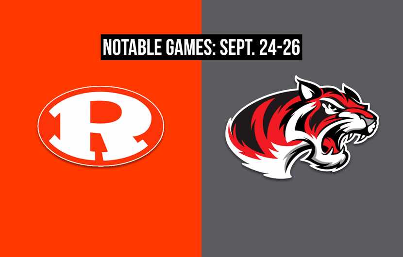 Notable games for the week of Sept. 24-26 of the 2020 season: Rockwall vs. Denton Braswell.