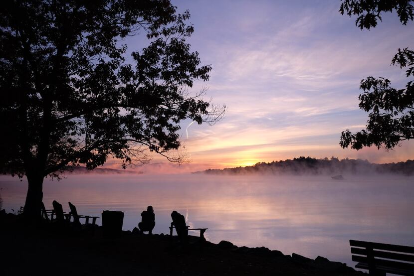 A sunrise on the Ottawa River can be a magical thing at the Fairmont Montbelleo in the...