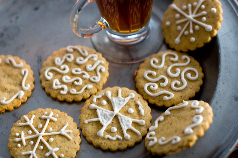 Using substitutions makes these holiday spice cookies healthier.
