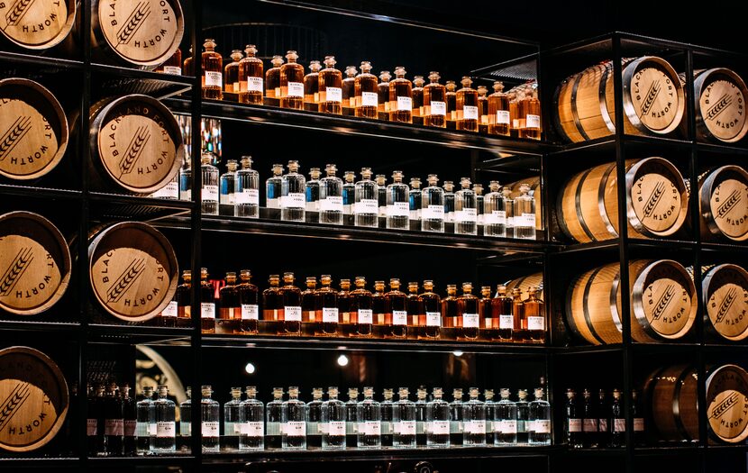 Blackland Distillery, which opened March 2019, serves as an upscale cocktail lounge, and...