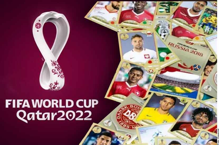 El álbum Panini para el Mundial de Qatar 2022.