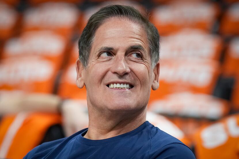 Dallas Mavericks owner Mark Cuban capped off his team's Game 7 win over the Suns with a...