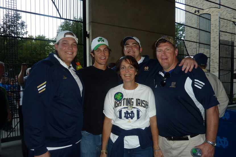 Despite Zack's dad's pedigree, it's his mom, Pam (center), who has always been his biggest...